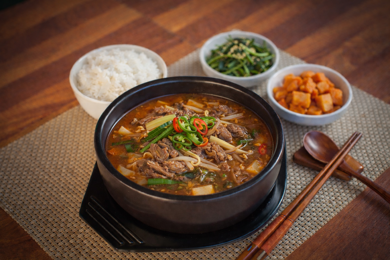 Spicy Beef Soup