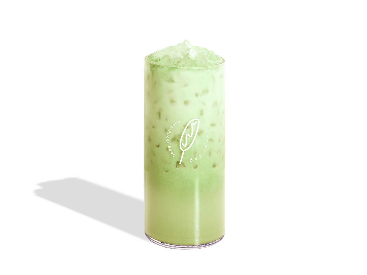Melon Ice Cream Latte