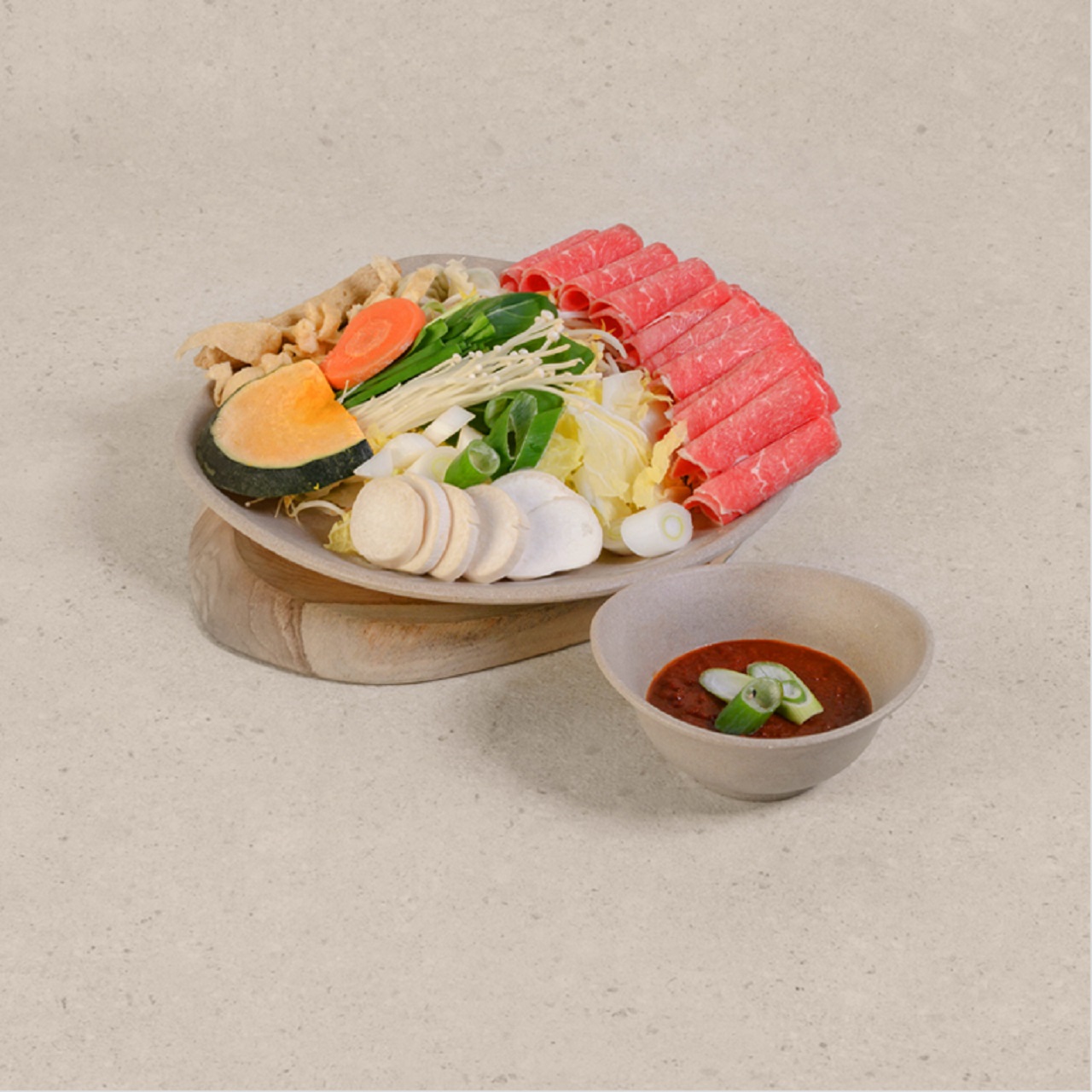 Spicy Beef Hot Pot + Side Menu 1