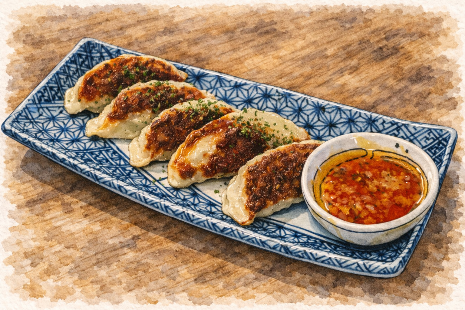 Pan-fried Mandu