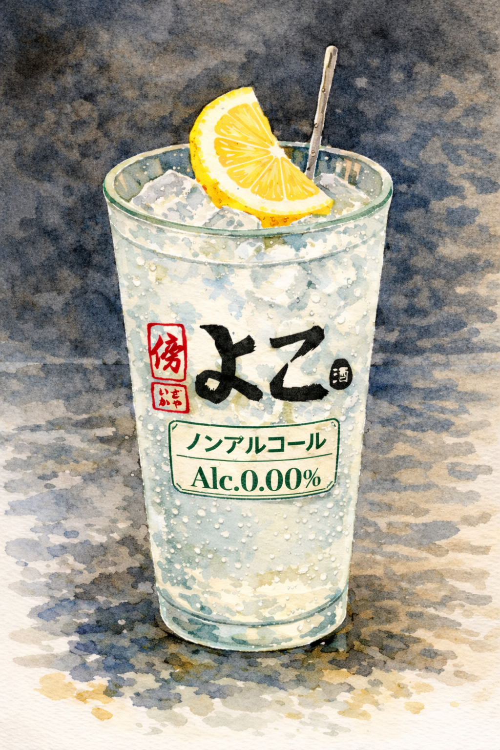 Non-alcoholic Yuzu Highball