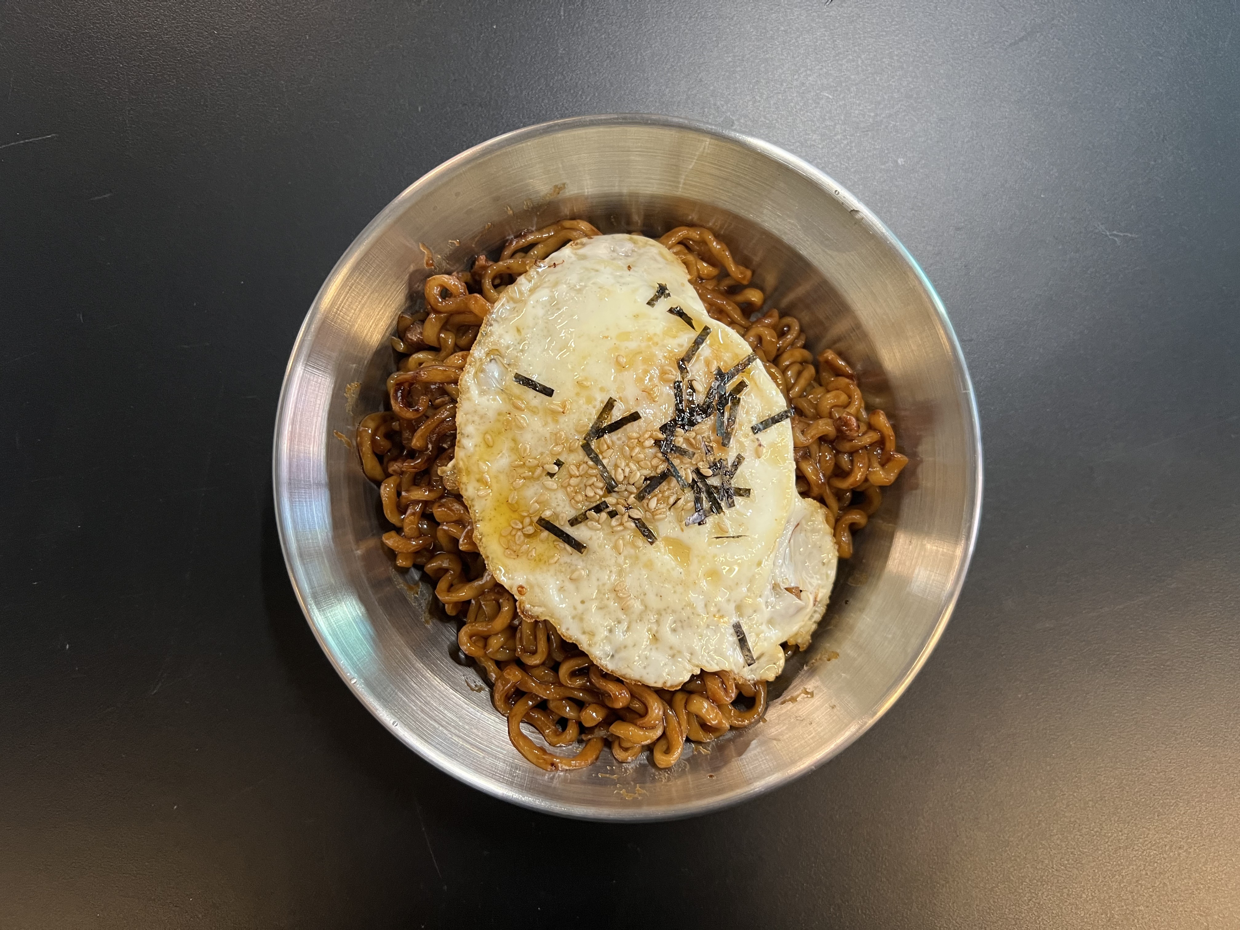 Instant Black Bean Sauce Noodles