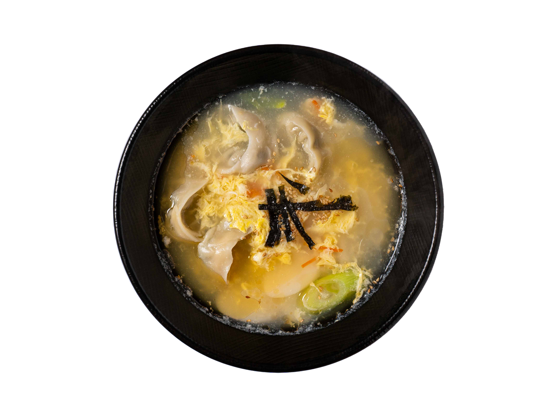 Sliced Rice Cake and Mandu Soup