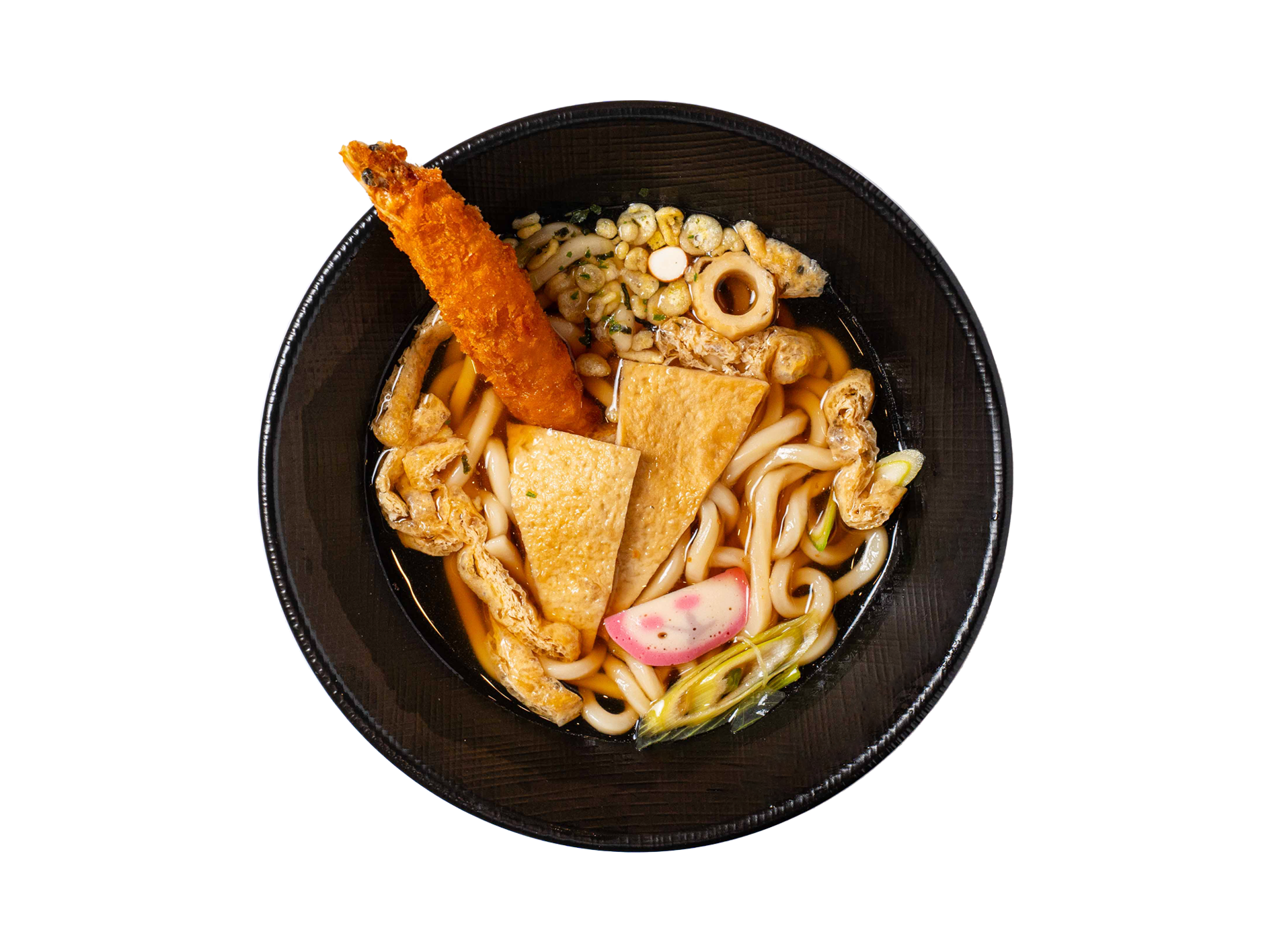 Jumbo Deep-fried Shrimp Udon