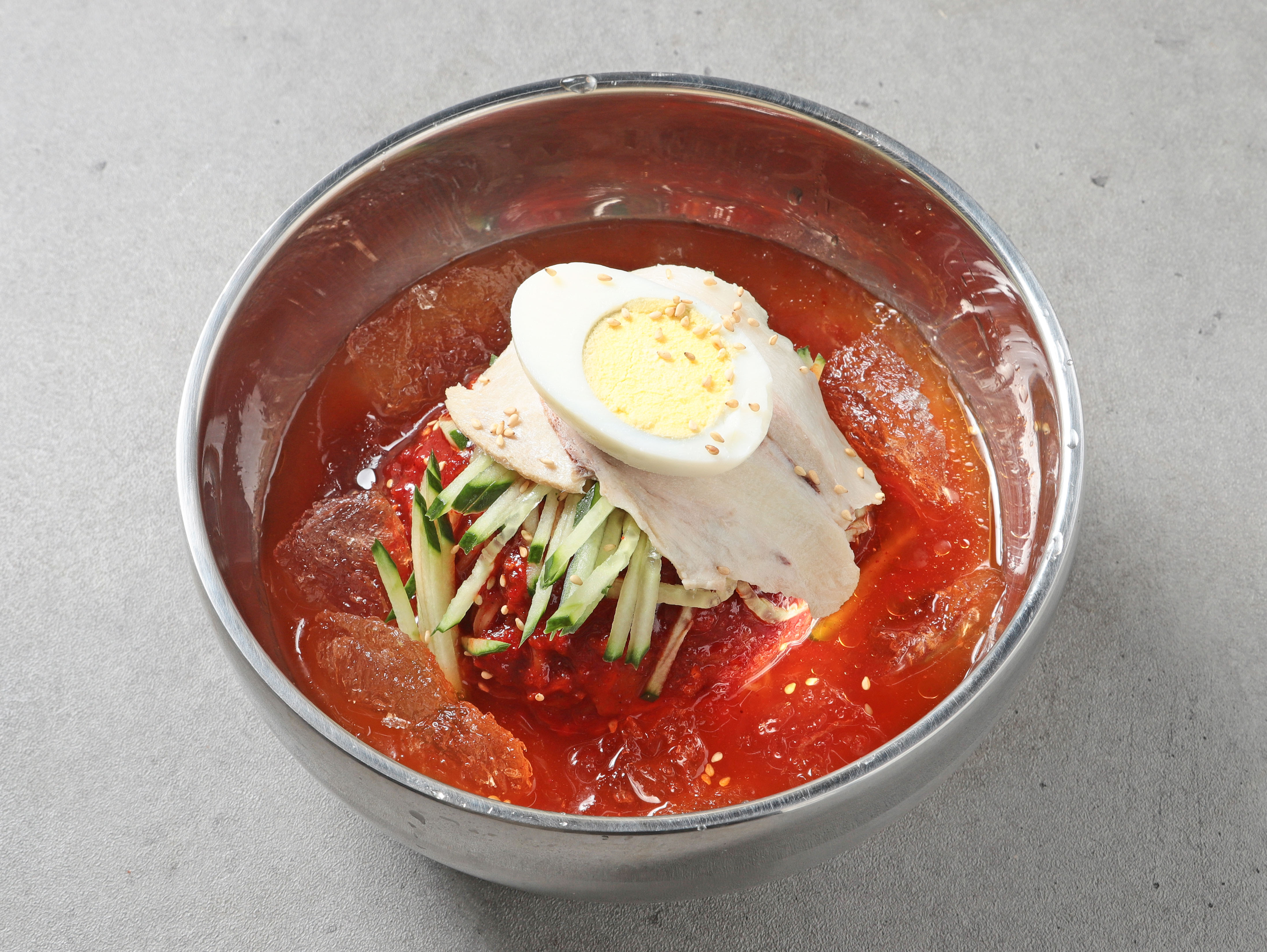 Spicy Mixed Wheat Noodles with Broth (Large)