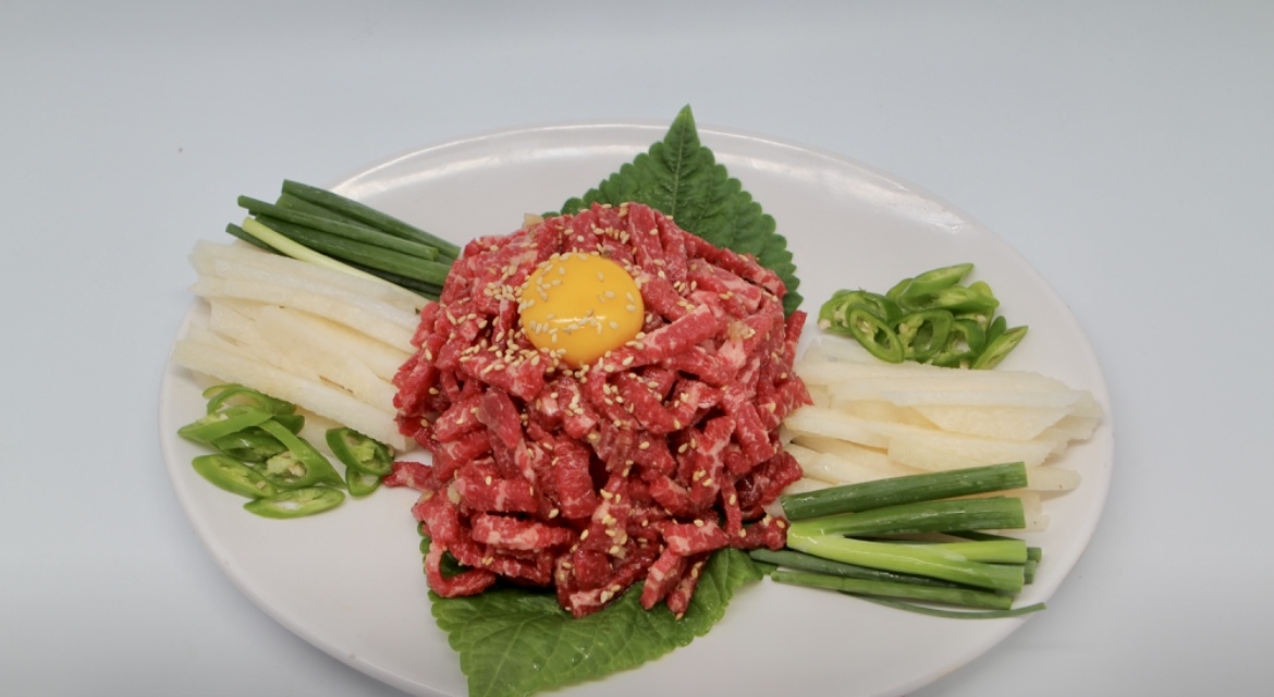 Korean Beef Tartare Platter
