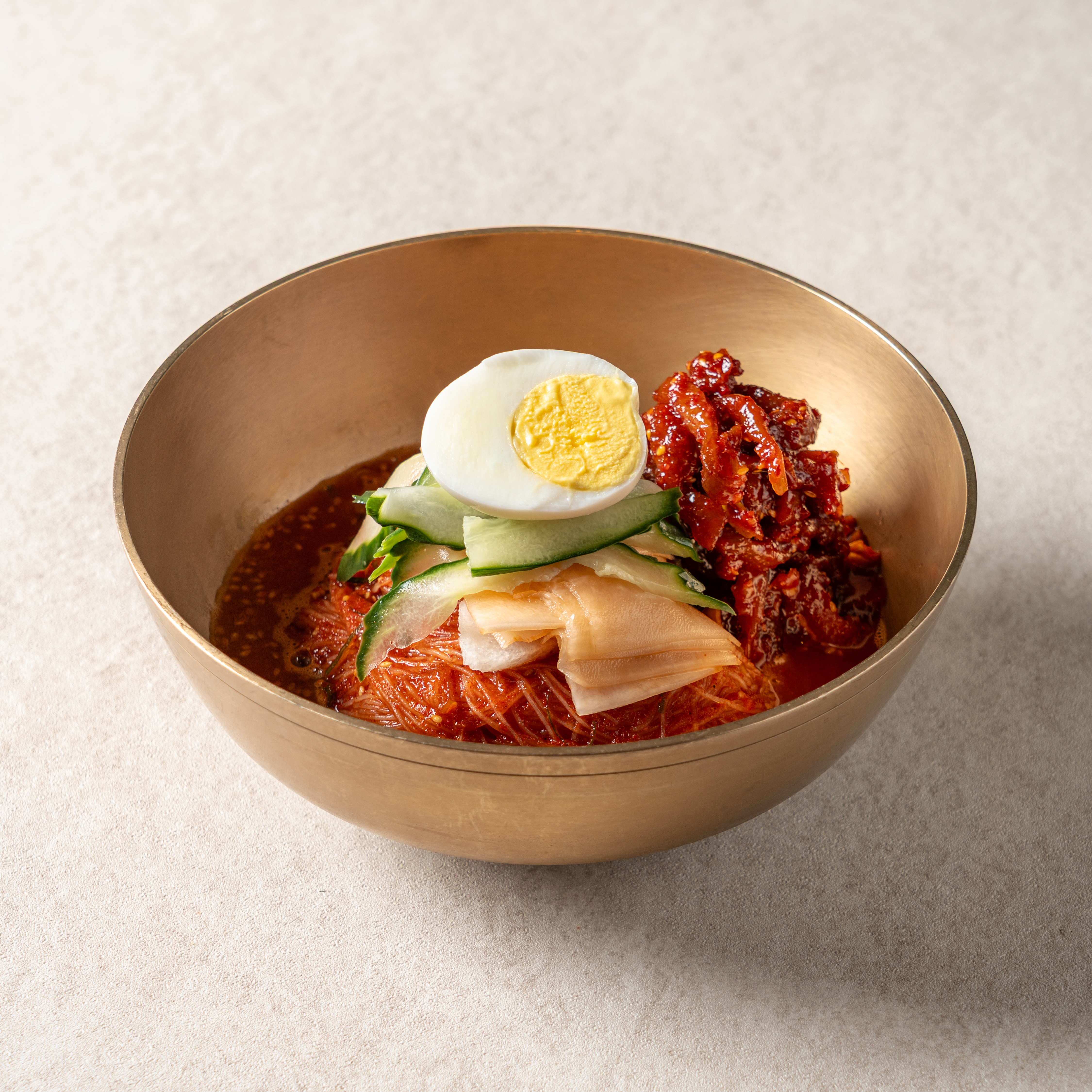 Handmade Spicy Buckwheat Noodles with Sun-dried Chili Pepper