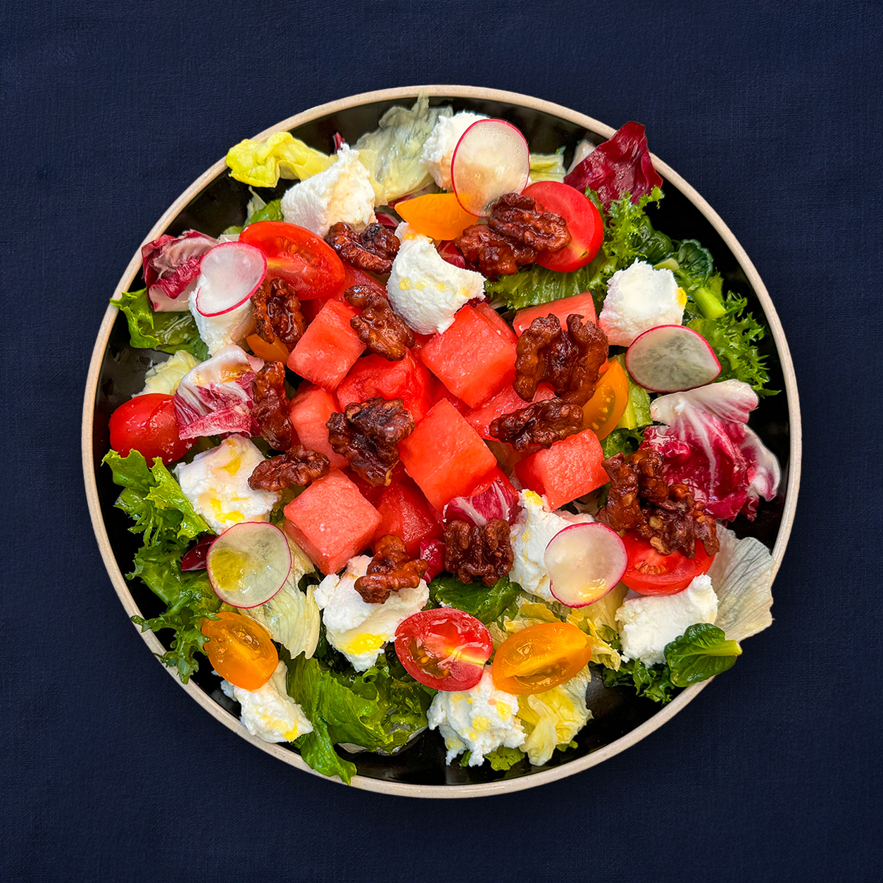 Seasonal Fruit Ricotta Salad