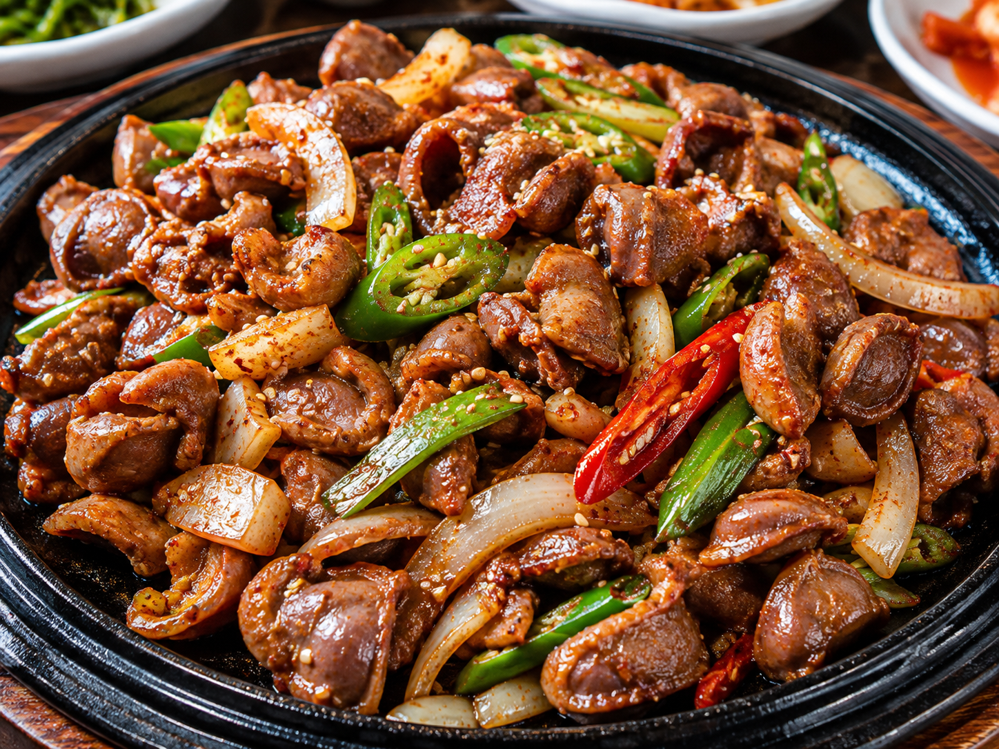 Stir-fried Chicken Gizzards