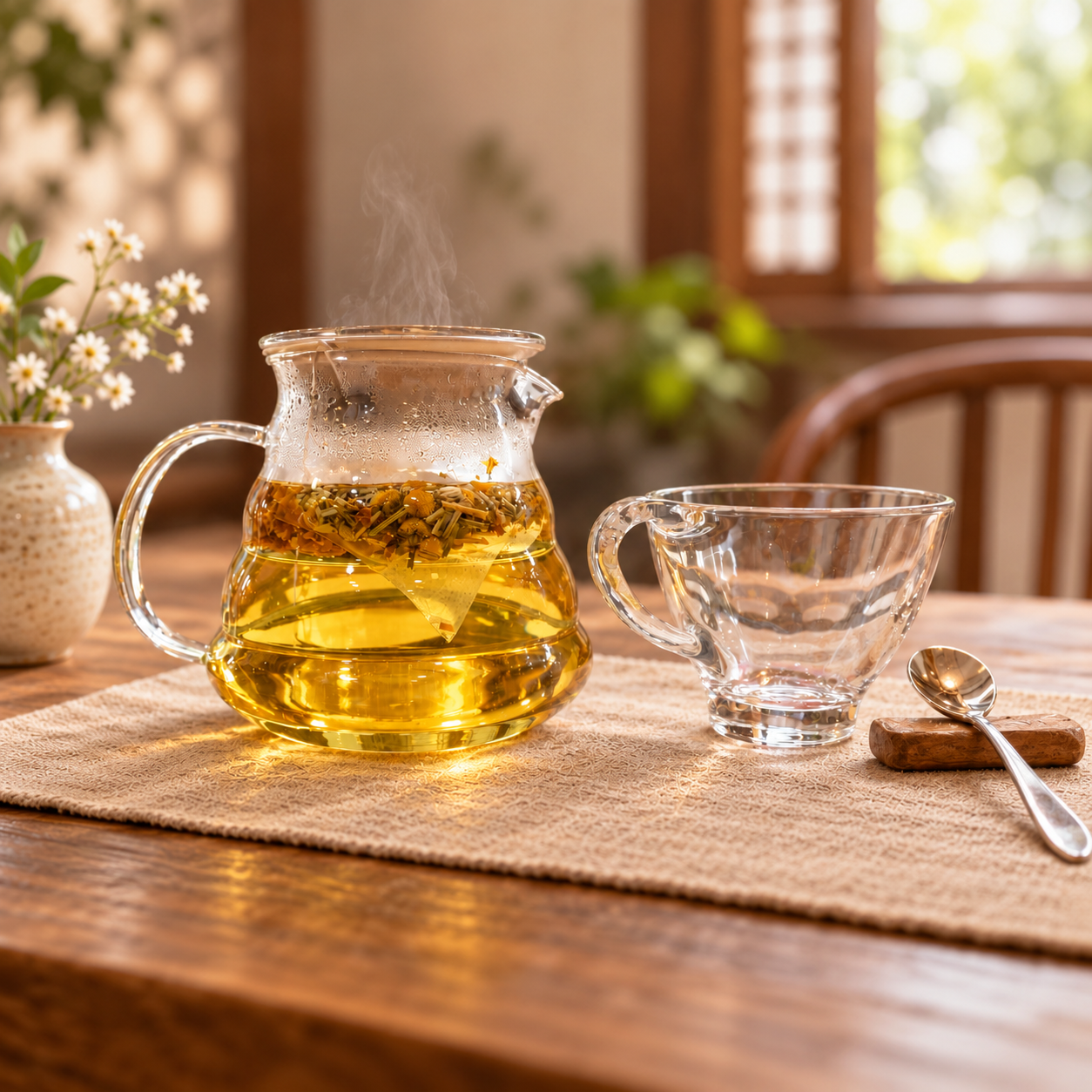 Flower tea