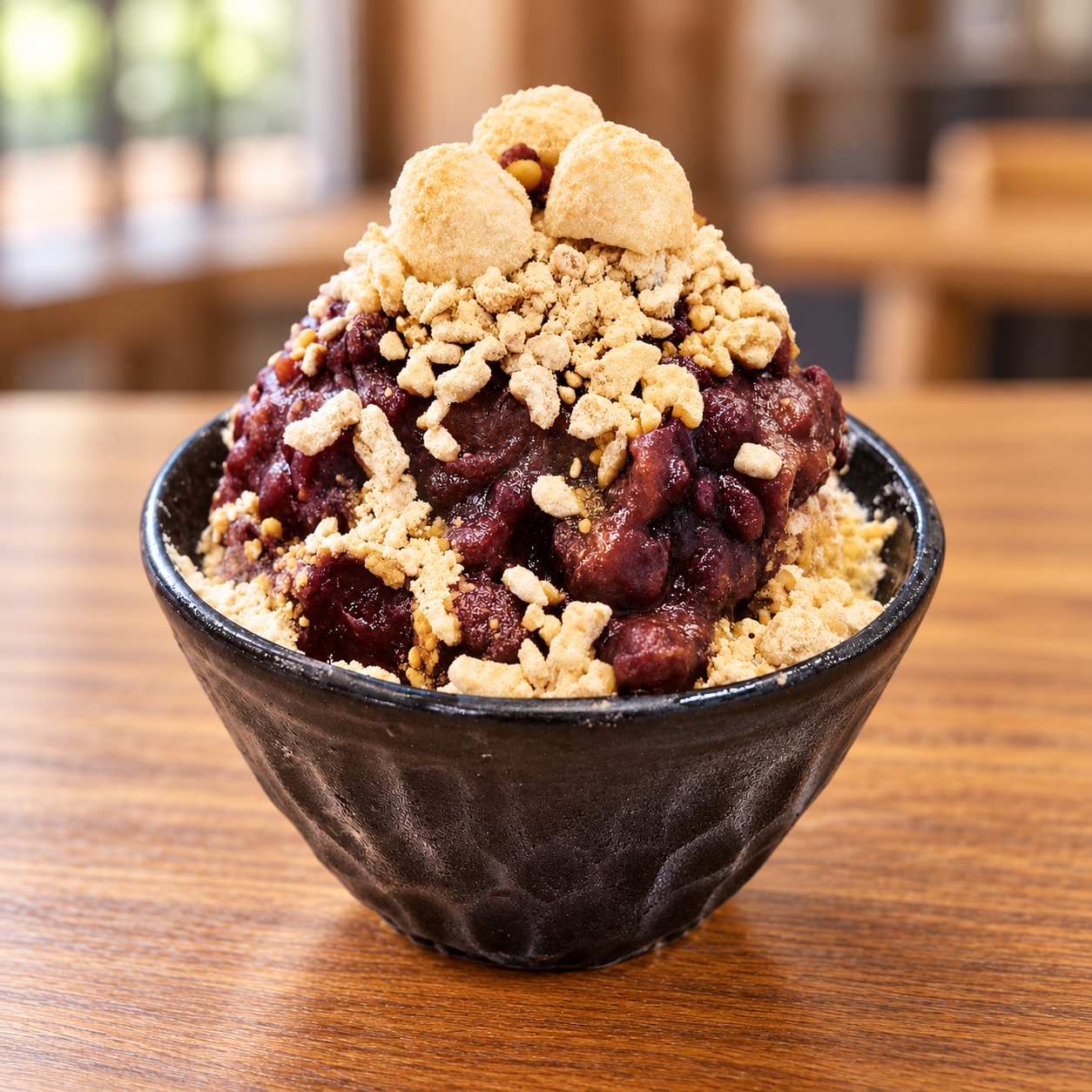 Shaved Ice with Seeds